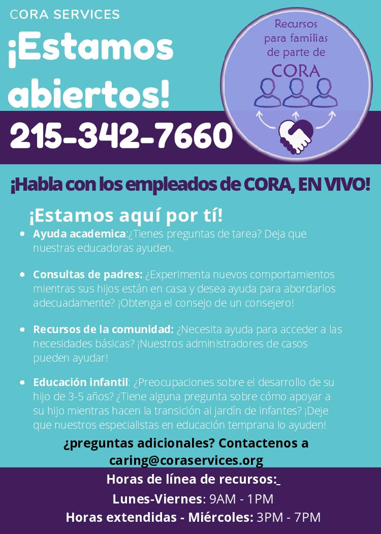 family-resource-line-spanish-cora-services